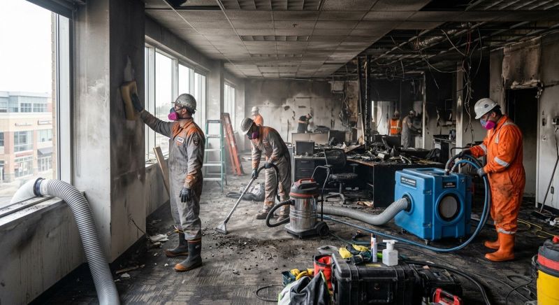 Commercial Fire Mitigation in Scottsdale, AZ