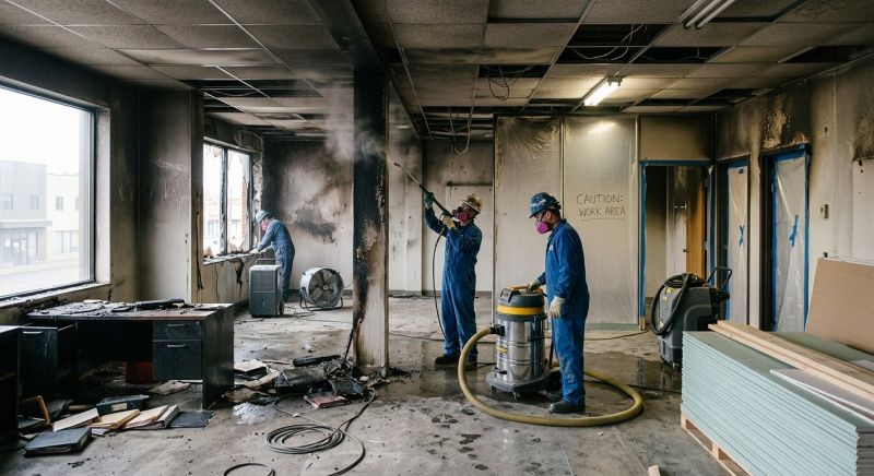 Commercial Fire Mitigation in Scottsdale, AZ