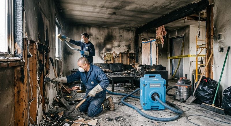 Fire Damage Cleaning in Mesa, AZ