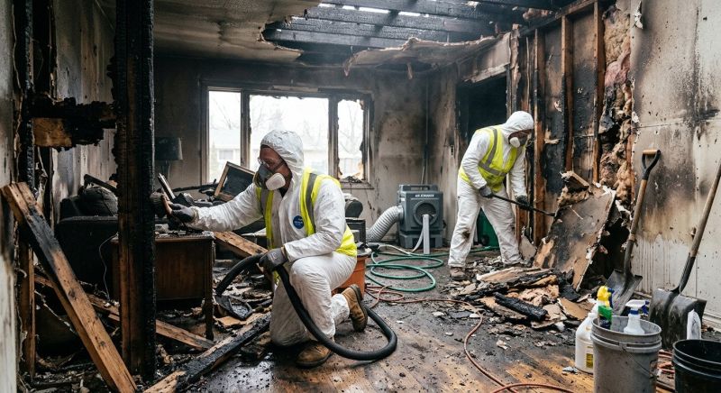 Fire Damage Repair in Chandler, AZ