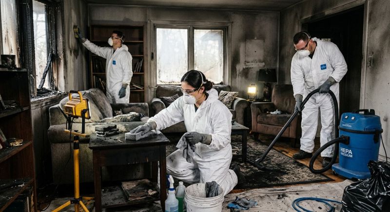 Soot Cleanup Service in Gilbert, AZ