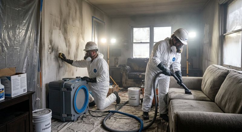 Soot Damage Cleanup in Chandler, AZ