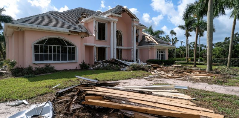 Hurricane Damage Restoration in Overland Park, KS